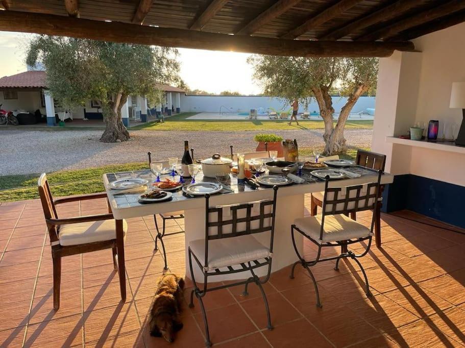 Casa Das Oliveiras Aviz Bagian luar foto